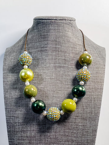 {FALL FRENZY} Olive Semi-Simple Necklace