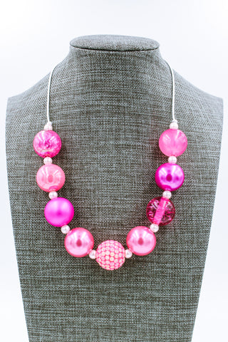 {Stocking Stuffer RTS} Pretty In Pink Necklace