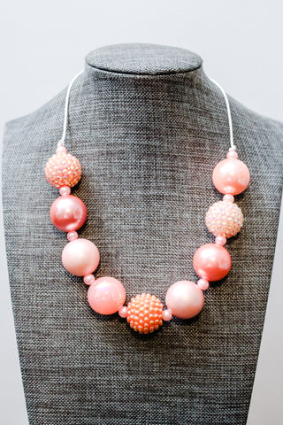 {Welcome Back Release} Coral Semi-Simple Necklace