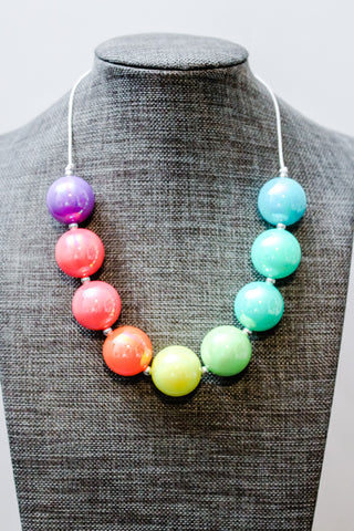 {Welcome Back Release} Neon Miracle Rainbow Necklace