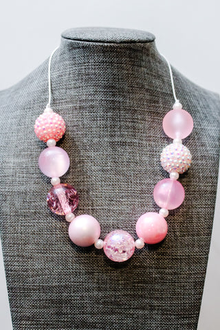 {Welcome Back Release} Pink Semi-Simple Necklace