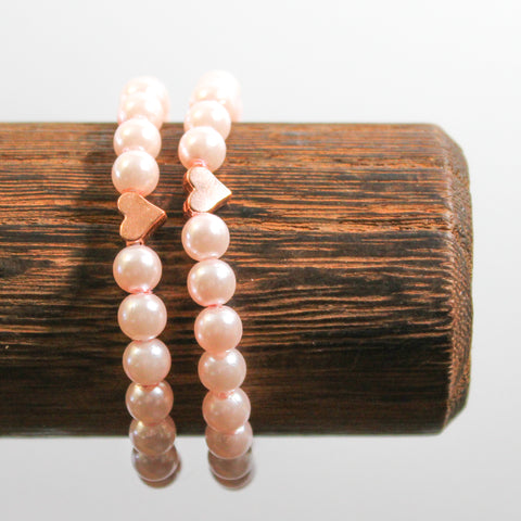 {Spring Fling! RTS} Pink Besties Bracelet Set