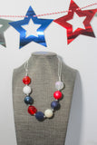 {Patriotic Pretties RTS} Americana Necklace