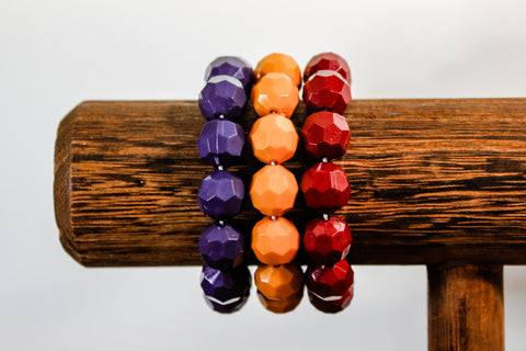 {HFH is 4!} Fall Hex Bracelet Stack