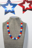 {Patriotic Pretties RTS} America Petite Pretties Necklace