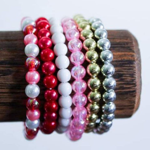 {Spring Fling! RTS} Wild Thing Ultimate Itty Bitty Bracelet Stack