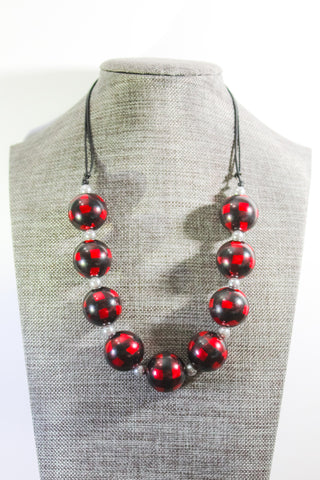 {SURPRISE Holiday RTS} Plaid To See You Necklace