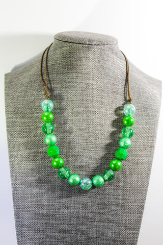 {SURPRISE Holiday RTS} Evergreen Petite Pretties Necklace